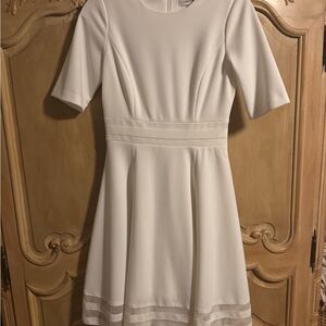 Calvin Klein White Mini Dress